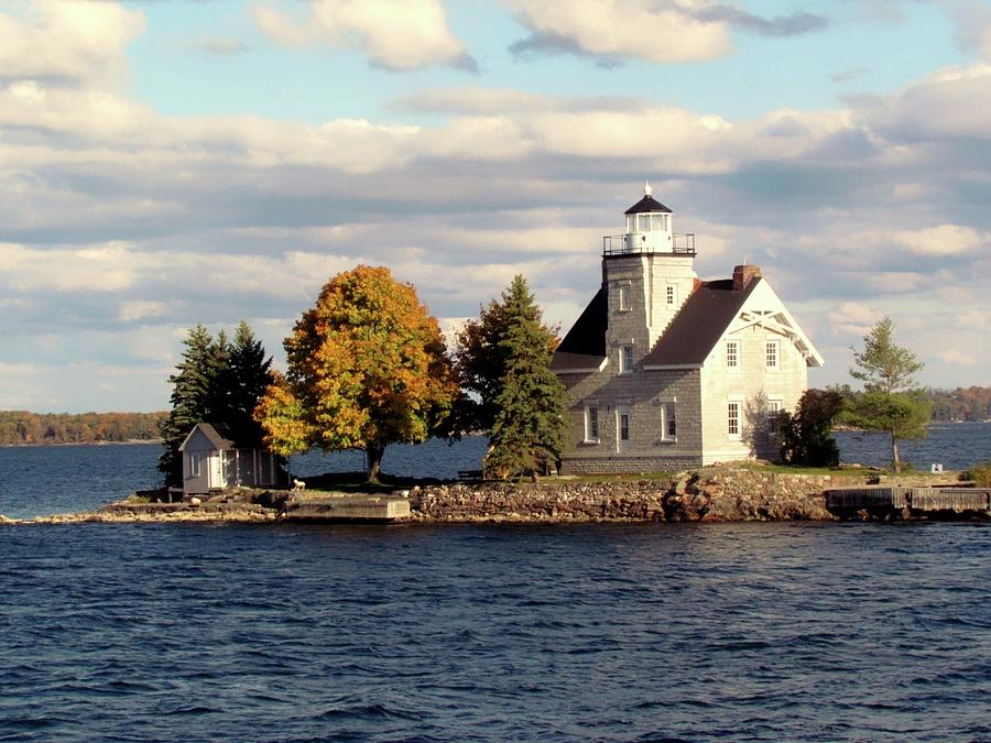 Sister Island Lighthouse Photograph by Dennis McCarthy