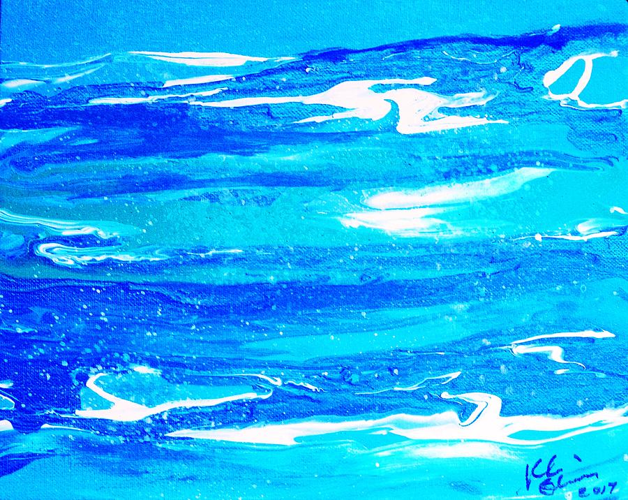 Acrylics Painting - Sister Sea  by Ronald Oliver