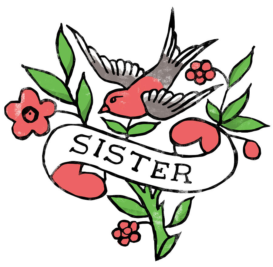 26 Exquisite Sister Tattoos To Celebrate Your Bond | Sister tattoo designs,  Unique sister tattoos, Cute sister tattoos