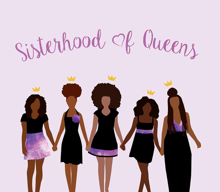 Sisterhood of Queens Digital Art by Karissa Tolliver