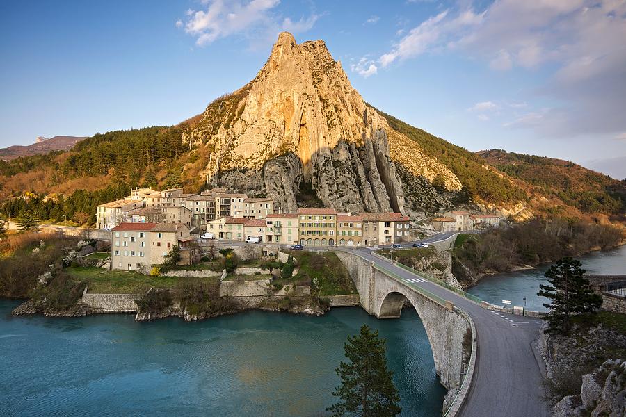 Sisteron in the light Photograph by Stephen Taylor