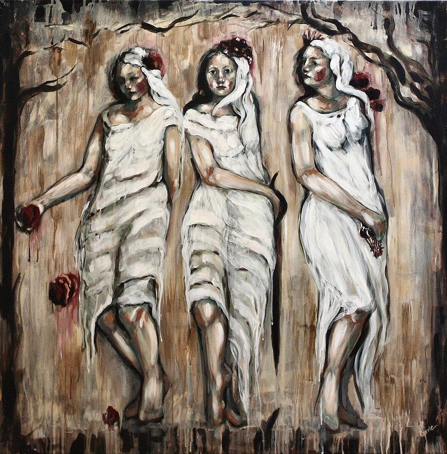Sisters of Mercy Painting by Carrie Joy Byrnes