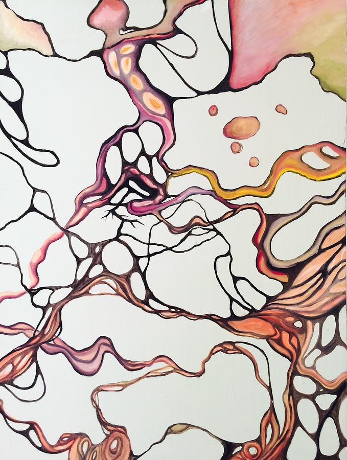 Colors Painting - Sisyphus Lung Tissue by Jonathon Hetts Colors Painting - Sisyphus Lung Tissue by Jonathon Hetts
