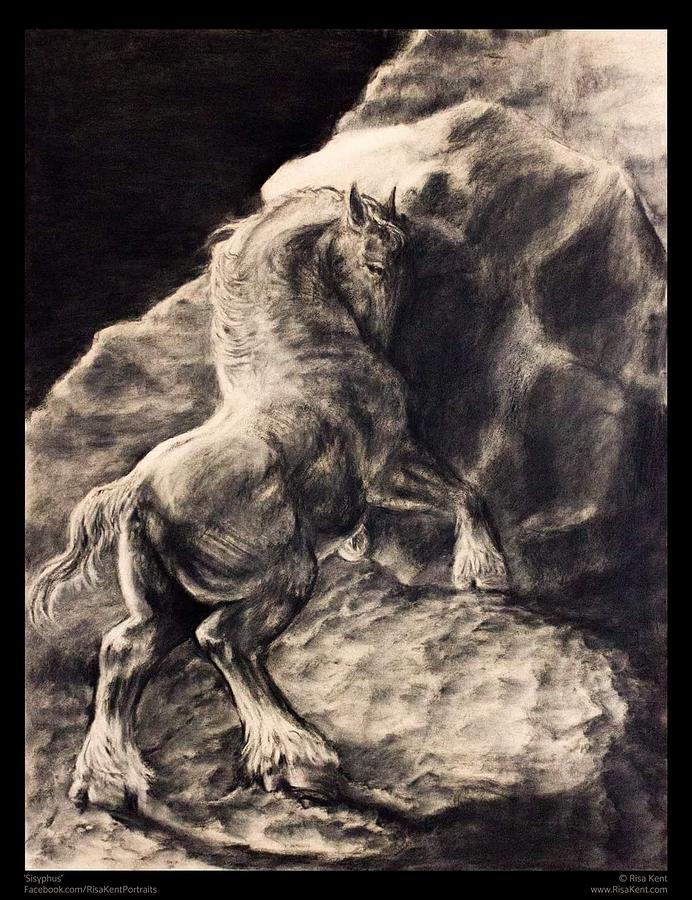 Sisyphus Drawing by Risa Kent Fine Art America