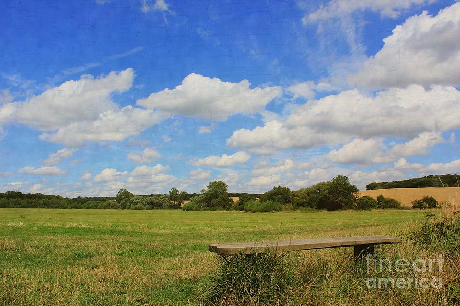 Sit and Enjoy The Countryside Photograph by Vicki Spindler