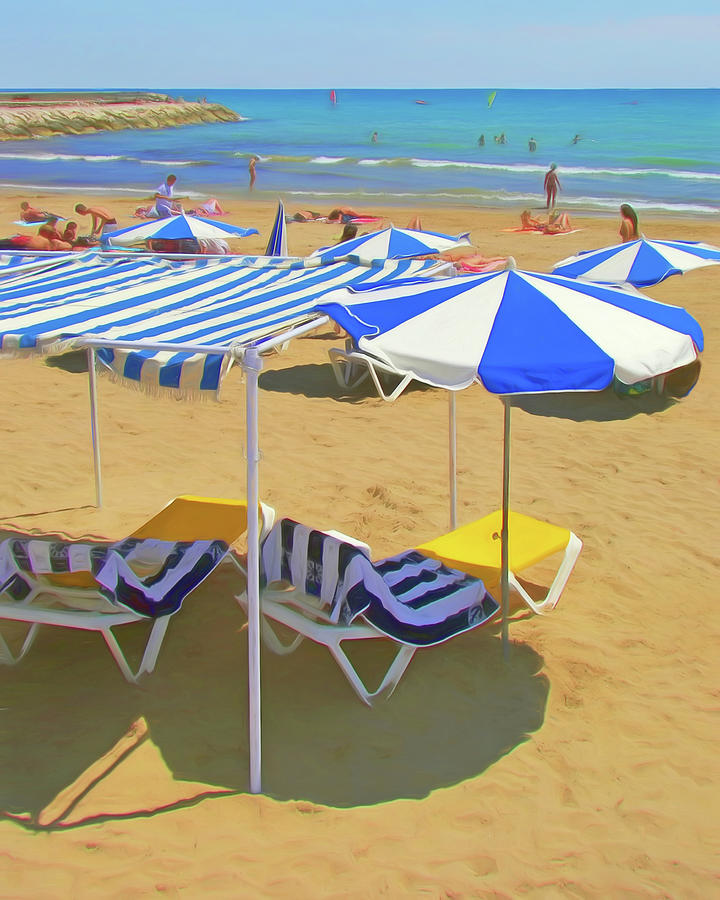Sitges Beach - Spain Photograph by Nikolyn McDonald