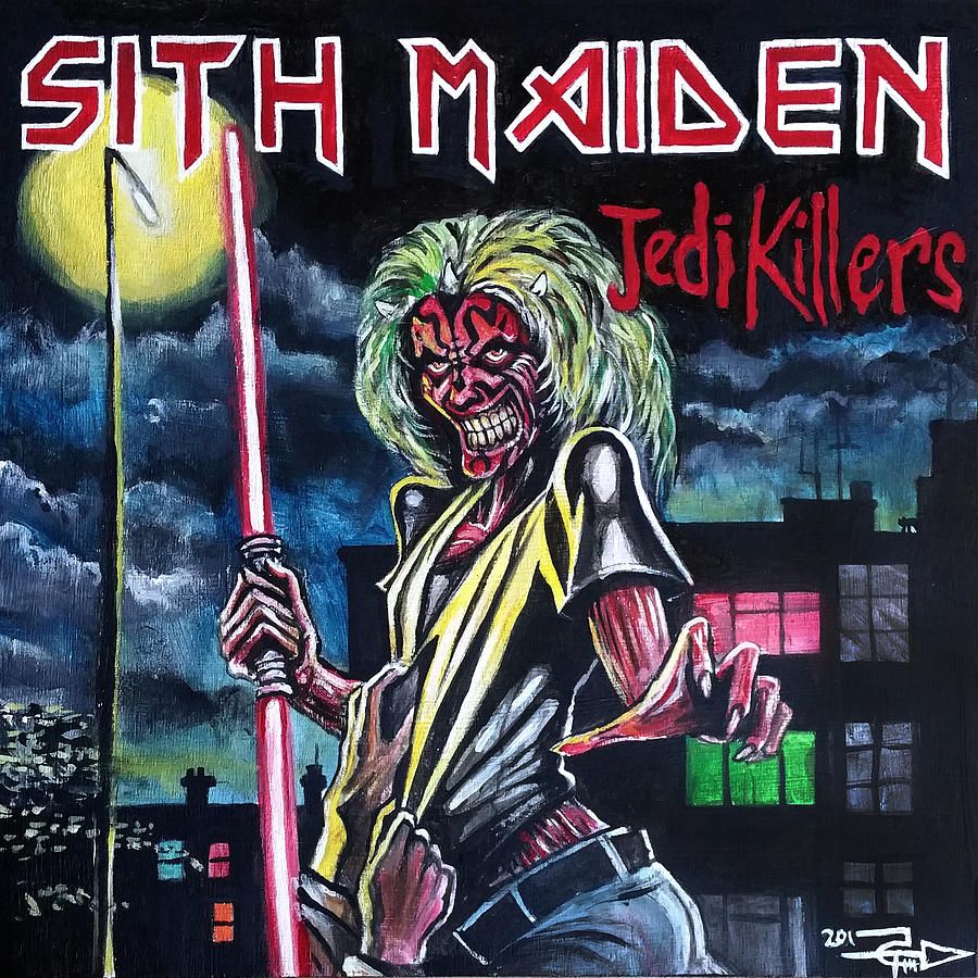 Sith Maiden Painting by Tom Carlton
