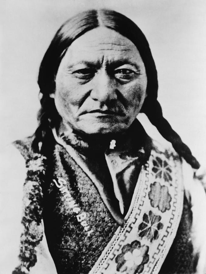 Native American Photograph - Sitting Bull 1831-1890 Lakota Sioux by Everett