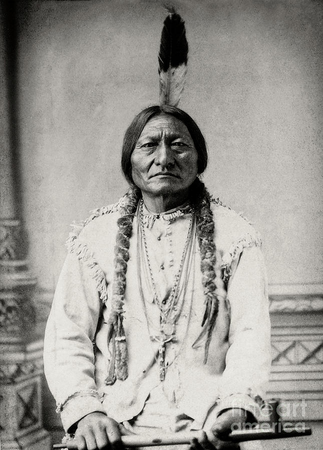 Sitting Bull - Doc Braham - All Rights Reserved Photograph by Doc Braham