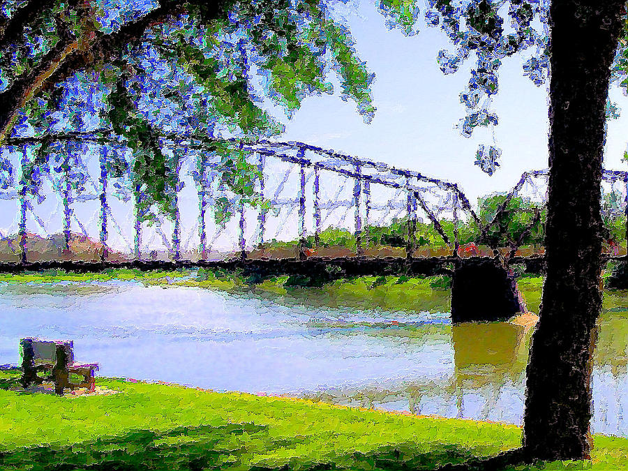 Sitting in Fort Benton Photograph by Susan Kinney