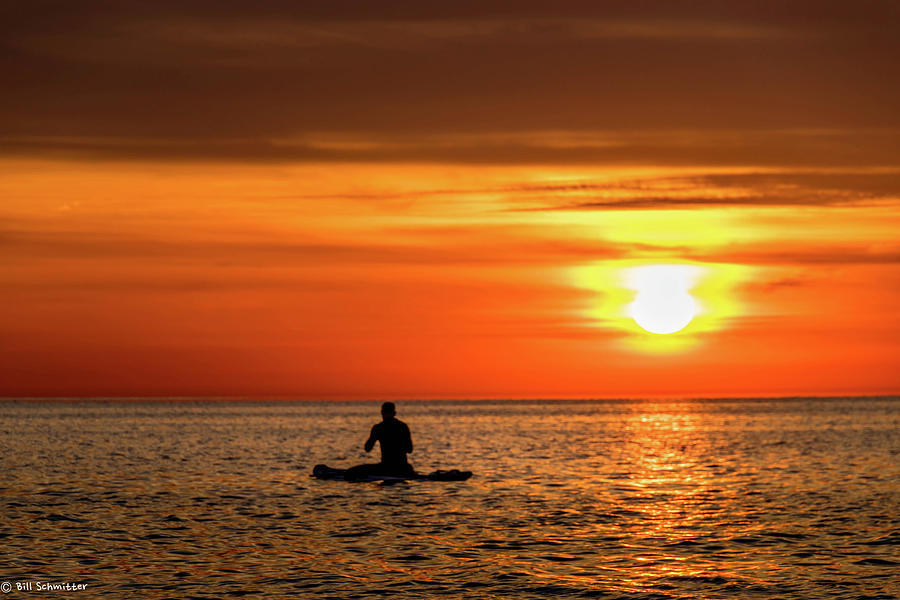 Sitting In The Sunset Photograph by Bill Schmitter - Pixels