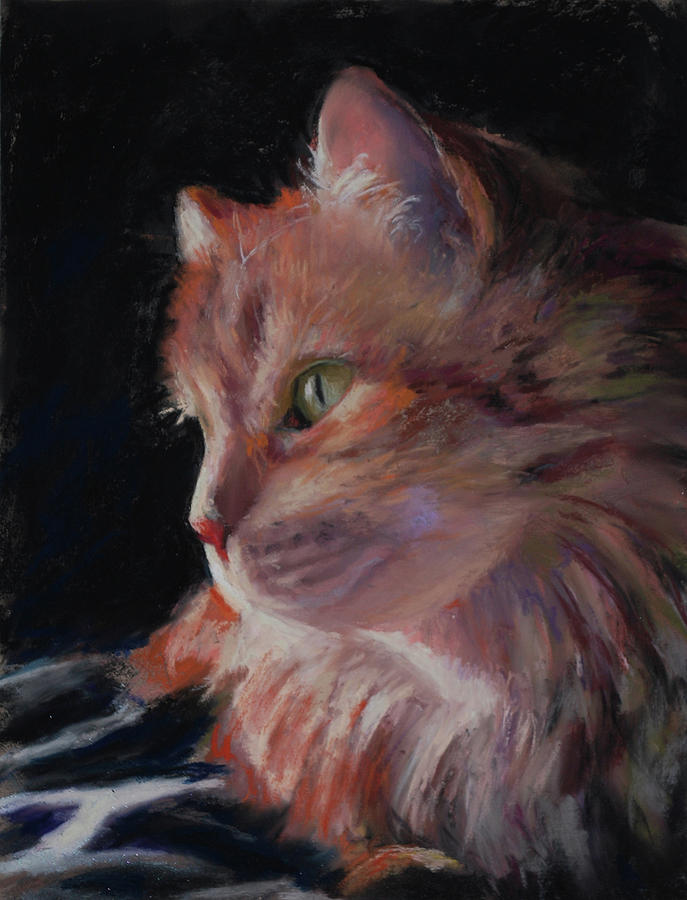 Sitting Pretty  Painting by Billie Colson