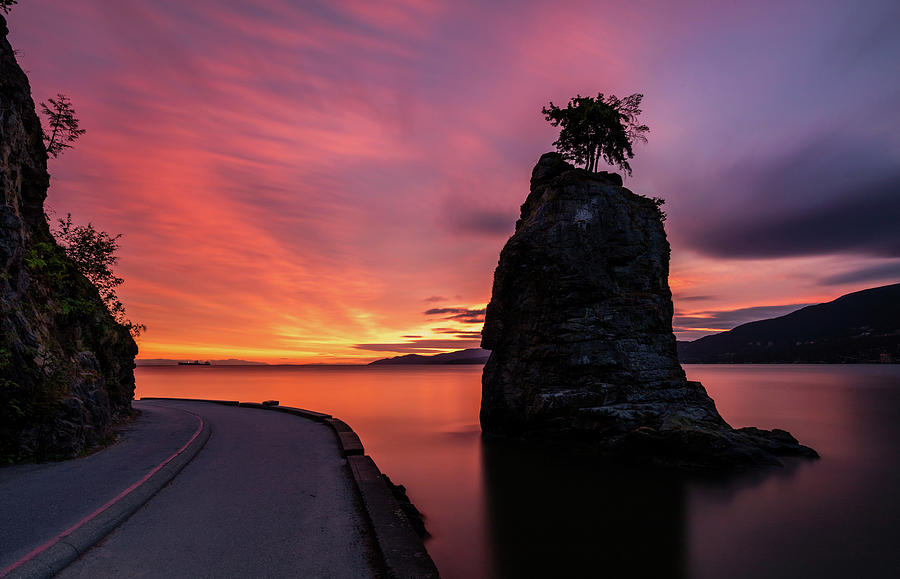 Siwash Rock Along the Sea Wall by Pierre Leclerc Photography