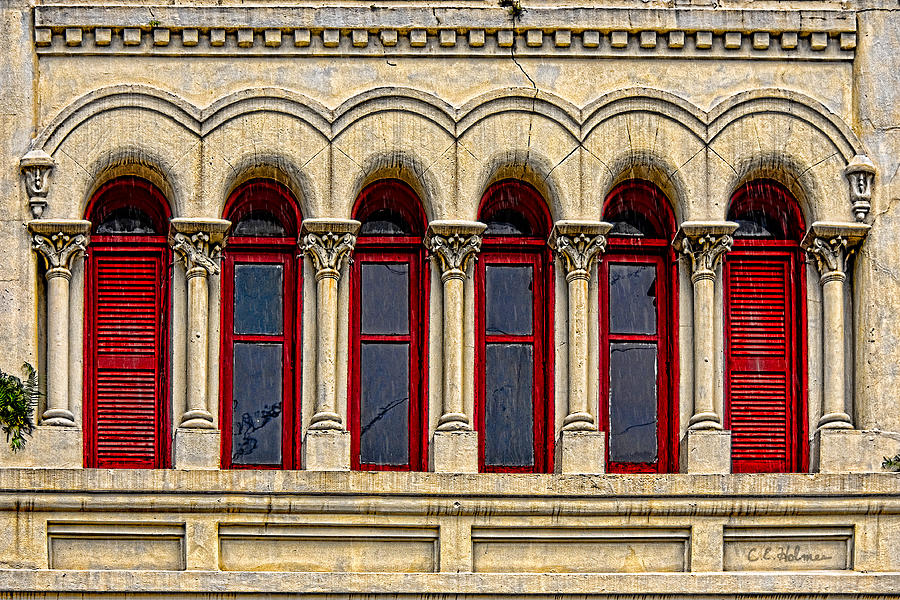 Six Arched Windows Photograph by Christopher Holmes