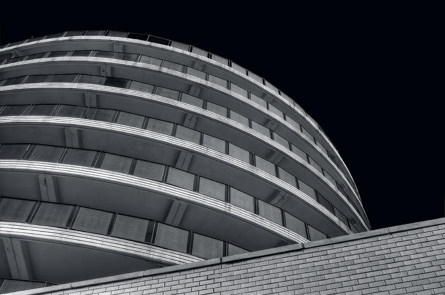 Architecture Photograph - Seven Layers by Mike  Deutsch