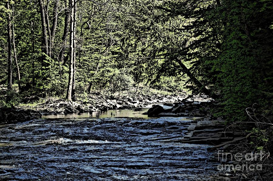 Six Mile Creek Ithaca NY Photograph by David Lane