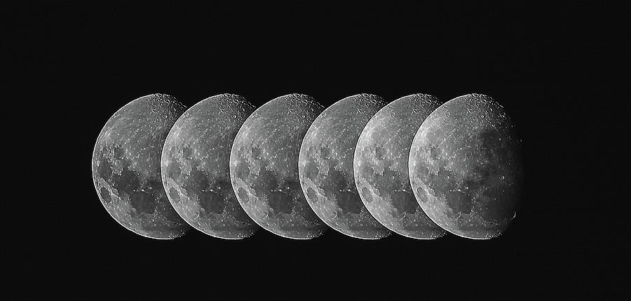 Six Moons Digital Art by Jeff Townsend