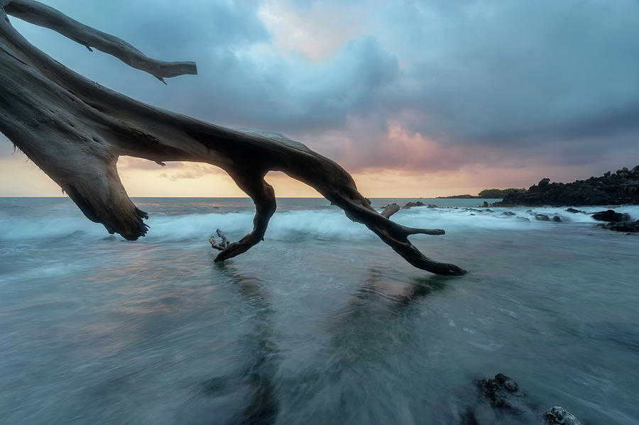 Sunset Photograph - Beach 69 by Christopher Johnson