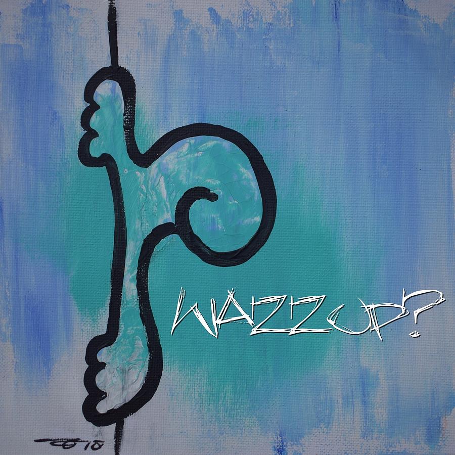 SK218040202 Wazzup? Painting by Eduard Meinema