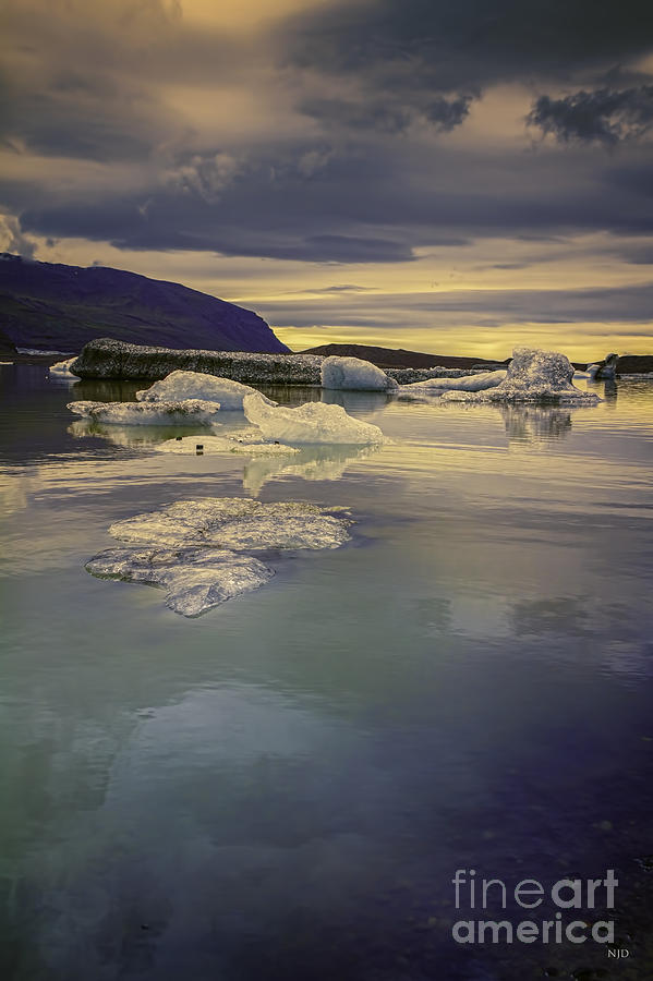 Skaftafellsjokull Lagoon by Nancy Dempsey Skaftafellsjokull Lagoon by Nancy Dempsey