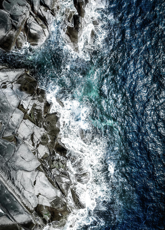 Skagerrak Coastline - Aerial Photography Photograph by Nicklas Gustafsson