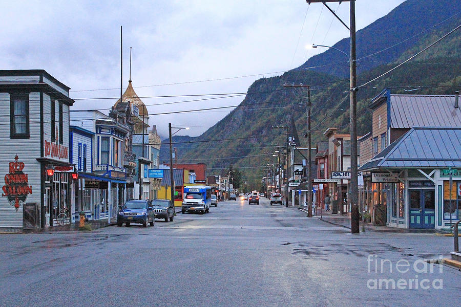 Architecture Photograph - Skagway Alaska Sept. 2015 by Monterey County Historical Society