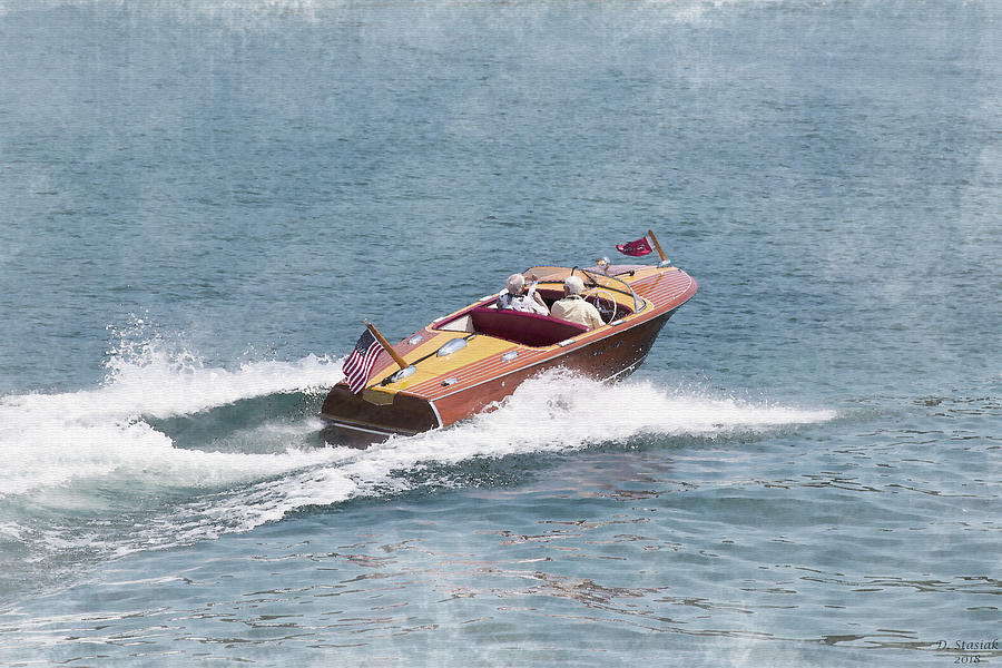 Skaneateles Boat Ride 2 Digital Art by David Stasiak