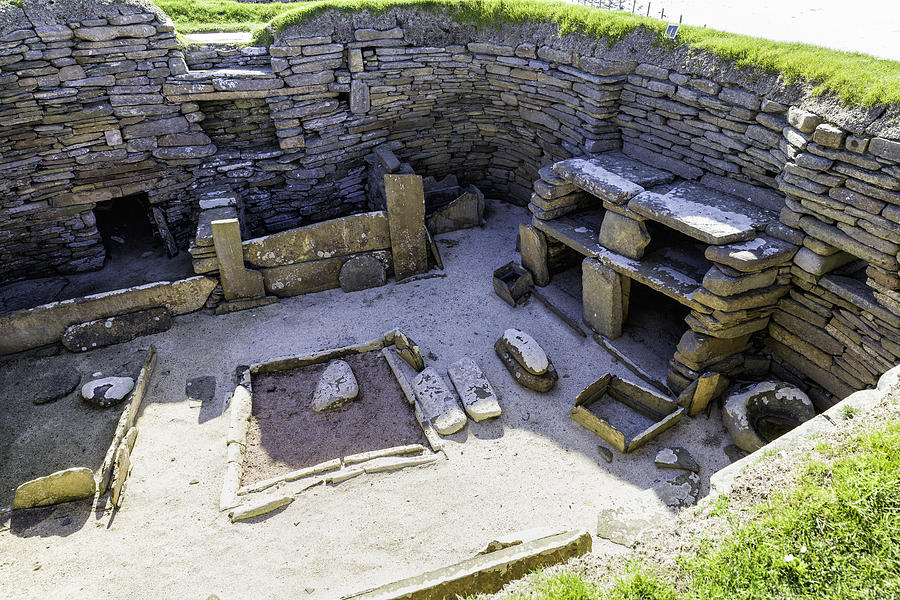 Neolithic Photograph - Skara Brae by Fran Gallogly