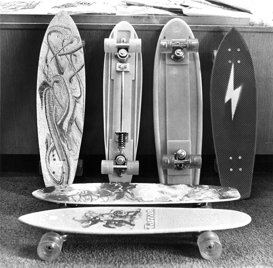 Skateboards, Become Hugely Popular Photograph by Everett Skateboards, Become Hugely Popular Photograph by Everett