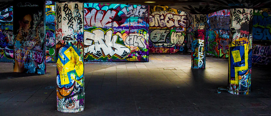 Skatepark Graffiti Southbank 5 Photograph By Mo Barton Fine Art America