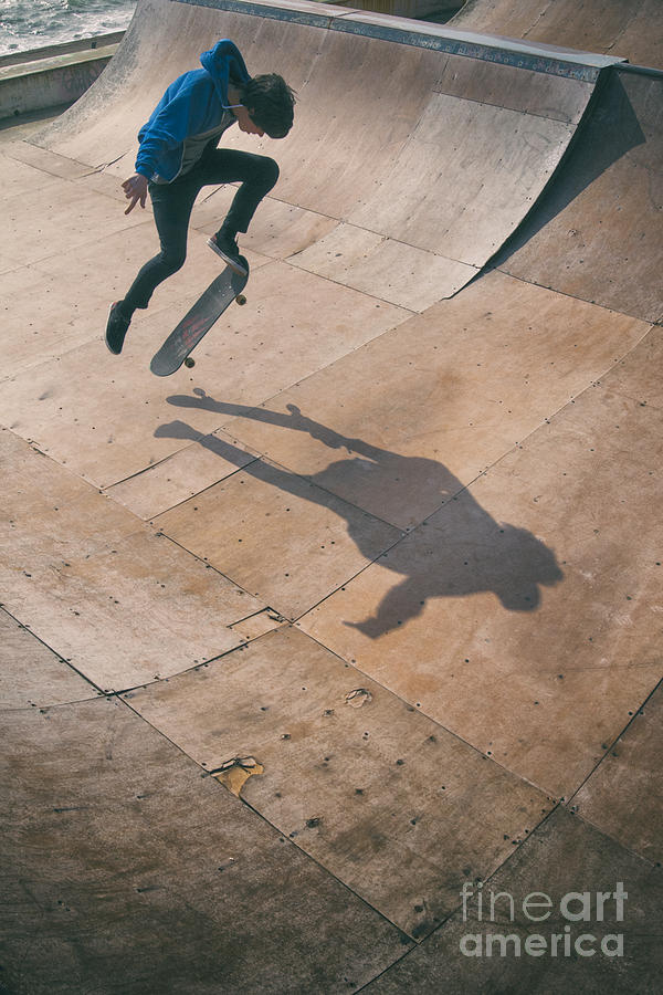Skater Boy 001 Photograph by Clayton Bastiani