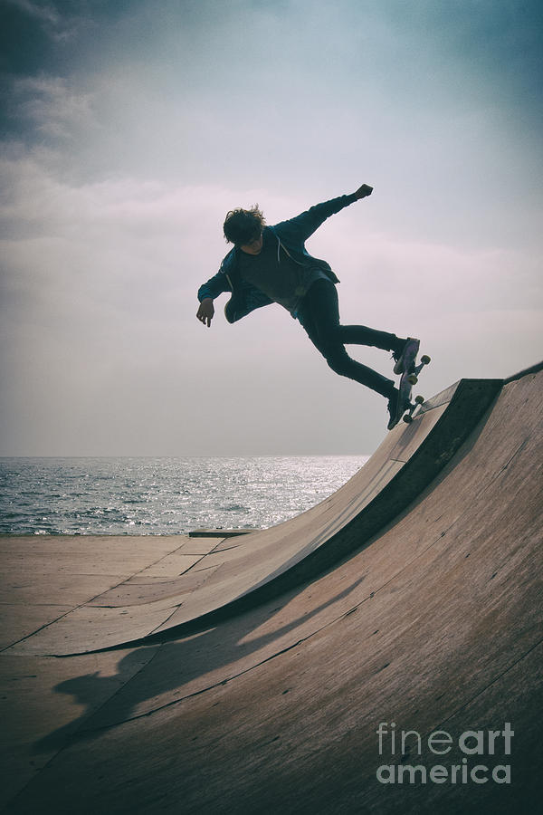 Skater Boy 007 Photograph by Clayton Bastiani