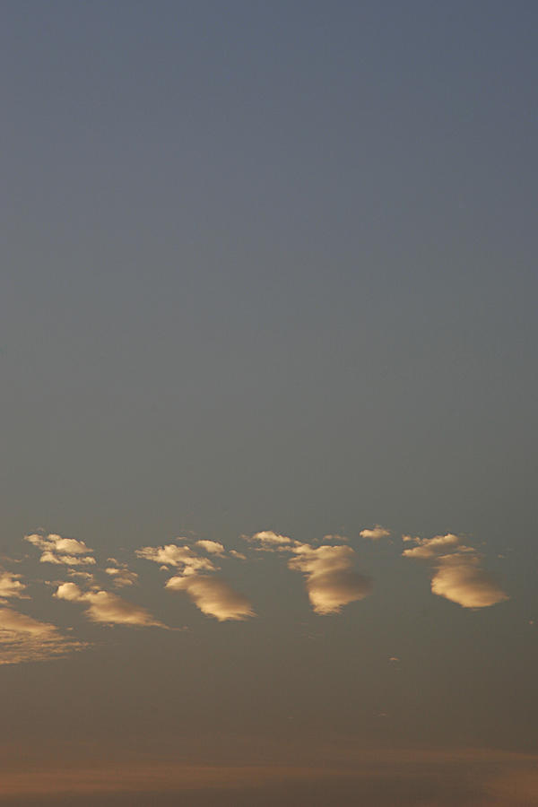 SKC 0351 Clouds Pugmarks Photograph by Sunil Kapadia