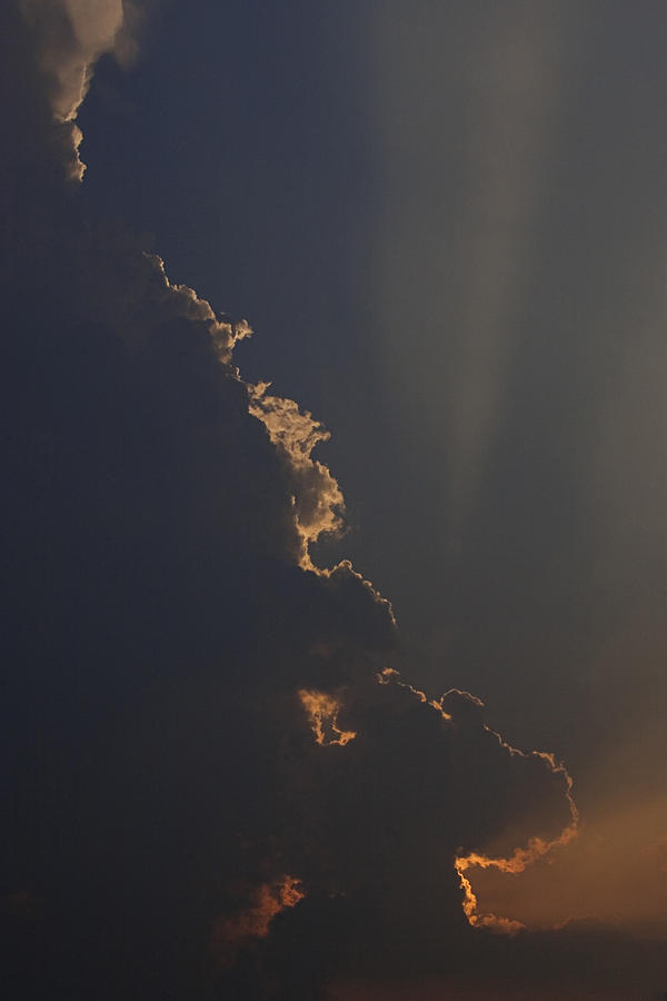 SKC 4644 Profile of Clouds Photograph by Sunil Kapadia