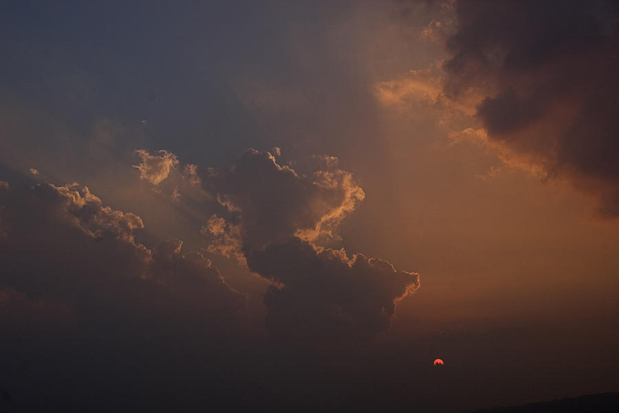 SKC 4660 Cool Warm Sunset Photograph by Sunil Kapadia
