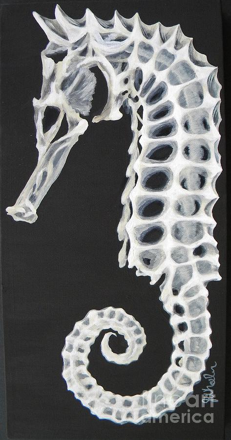 Skelehorse Painting by JoAnn Wheeler