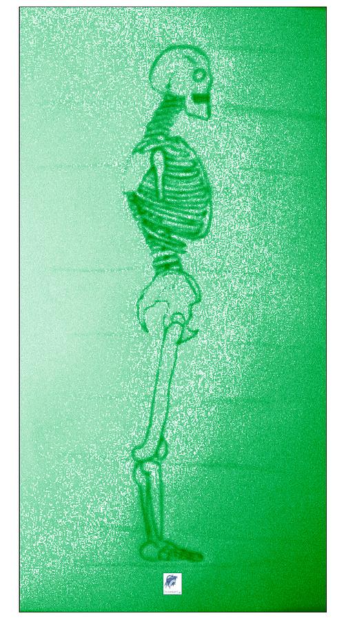 Skeleton 1 Digital Art by Carol Rashawnna Williams