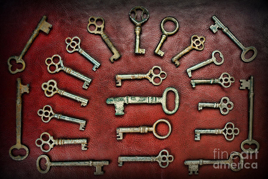 Skeleton Key Gothic Collection  Photograph by Paul Ward
