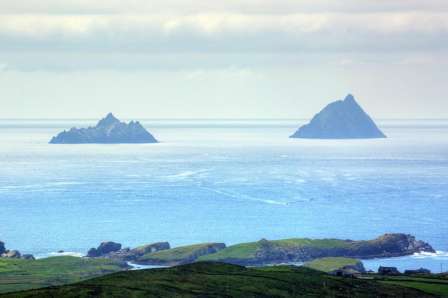 Valentia Island Photograph - Skellig Islands - Ireland by Joana Kruse