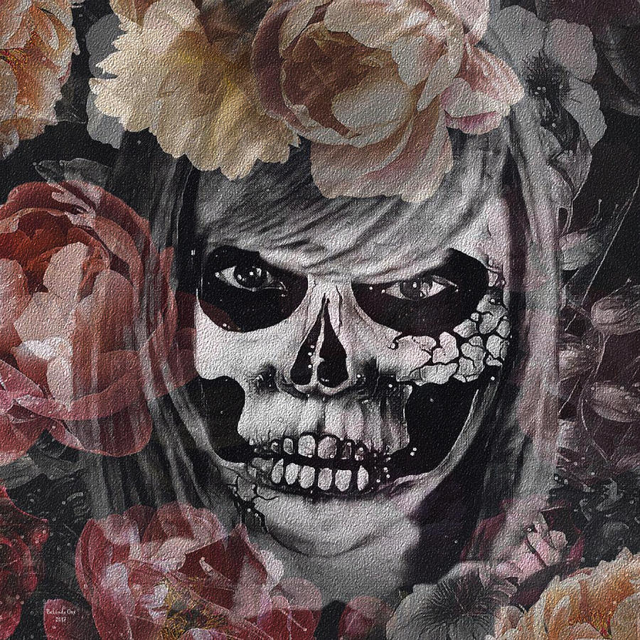 Skelton Ghost Digital Art by Artful Oasis