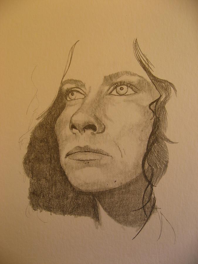 Sketch for Helen Painting by Ray Agius
