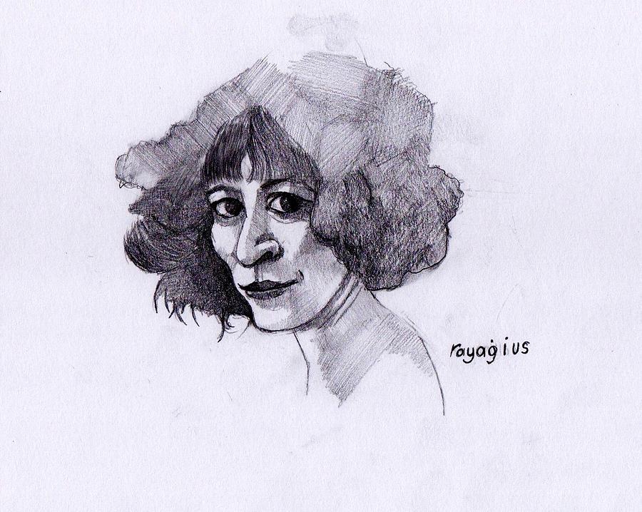 Sketch for Magda Drawing by Ray Agius