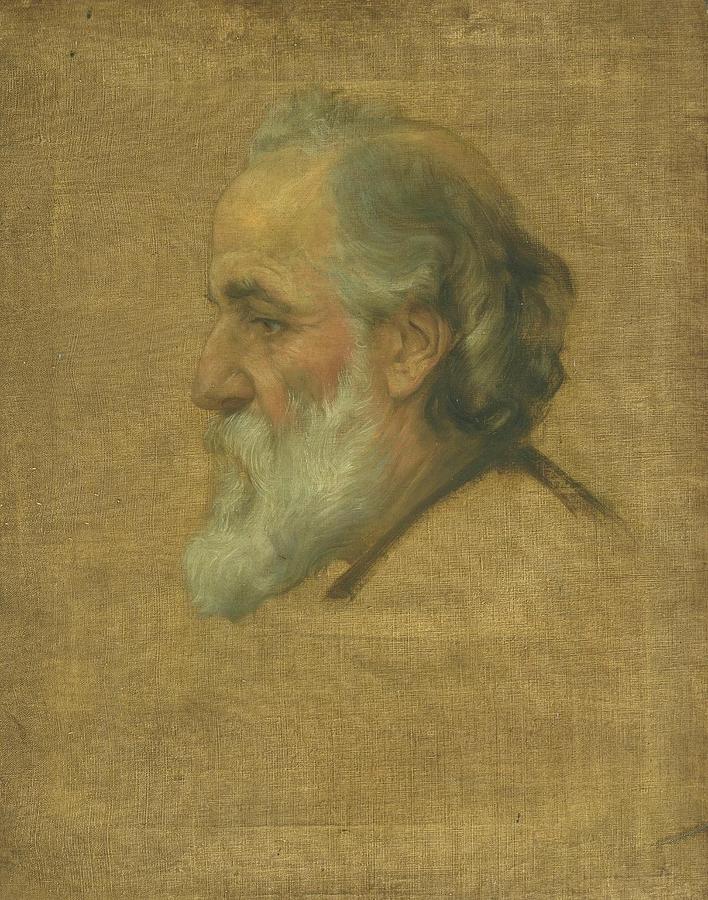 Man Painting - Sketch of Alphonse by Charles Holroyd