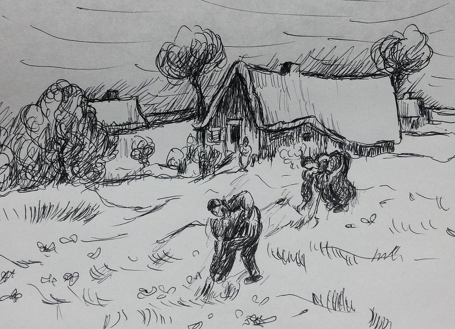two figure drawing