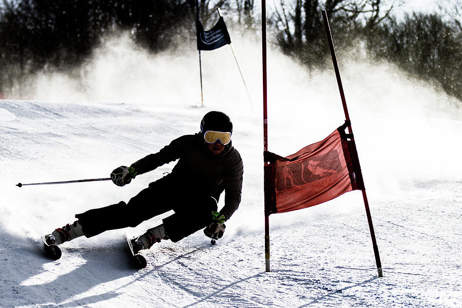 Ski Racer 2 Photograph by Tim Kirchoff