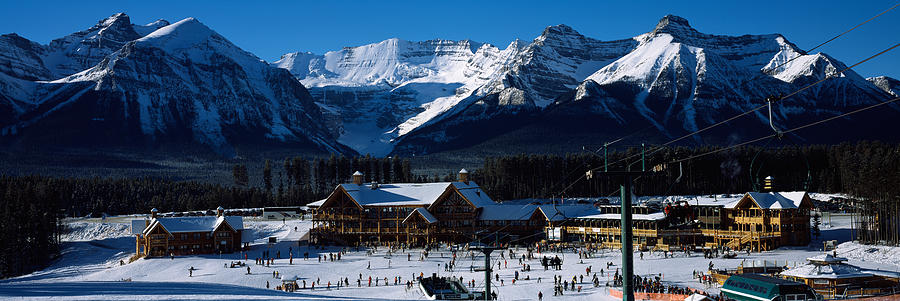 Ski Resort Banff National Park Alberta Photograph by Panoramic Images