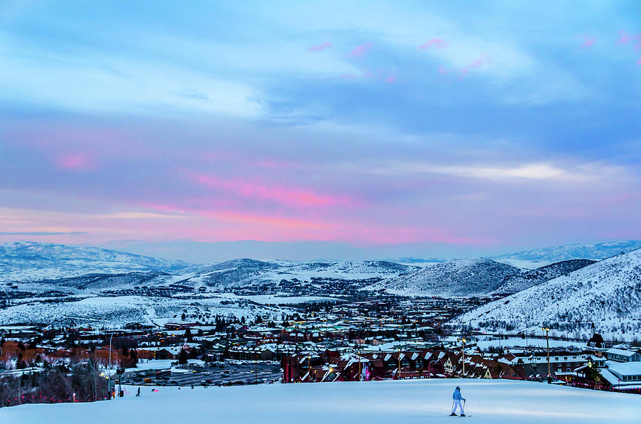 Ski Town Photograph by Daniel Murphy