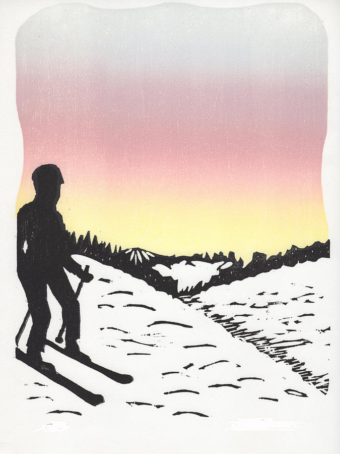 Skier Relief by Ben Bohnsack