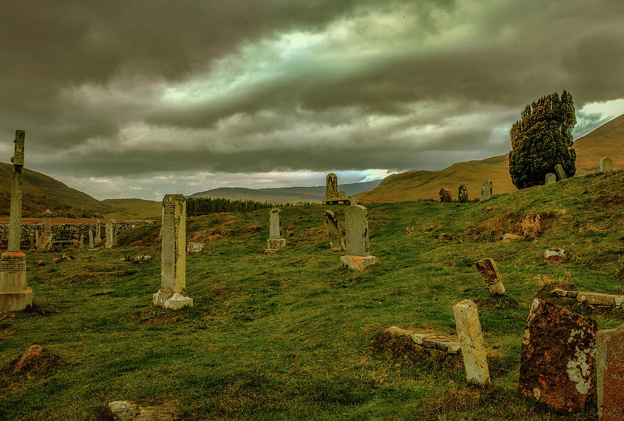 Skies and headstones #g9 Photograph by Leif Sohlman