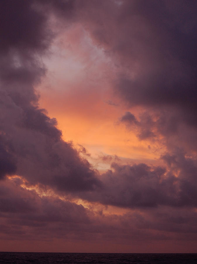 Skies of Cancun 3 Photograph by Barbara J Blaisdell